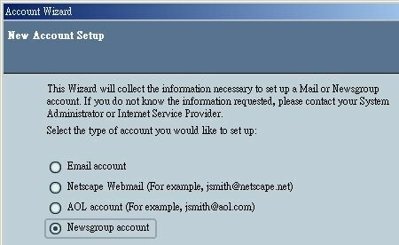 Account Wizard